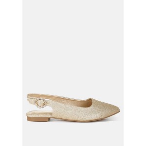 Giora Glitter Slingback Flat Womens Sandals Women - 1 of 4