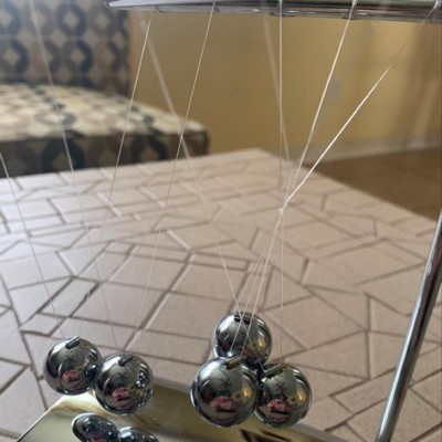 Newtons Cradle, Newton Pendulum With 5 Balls, Classic Swing Newton