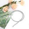 Unique Bargains Faux Pearl Handbag Strap Silver Tone 1 Pc - 4 of 4