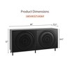Modern Sideboard Buffet Cabinet with Adjustable Shelves, Accent Storage Hutch for Dining Room, Living Room, Bedroom, or Kitchen - 4 of 4