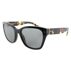 Prada  1AB9K1 Womens Square Sunglasses Black 54mm - 1 of 3