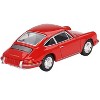 1963 Porsche 901 Signal Red Limited Edition to 4200 pieces Worldwide 1/64 Diecast Model Car by Mini GT - 3 of 4