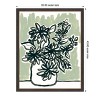 Amanti Art Windowsill Blossoms II by June Erica Vess Wood Framed Wall Art Print - 3 of 4