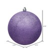 Vickerman Lavendar Ball Ornament - 2 of 4