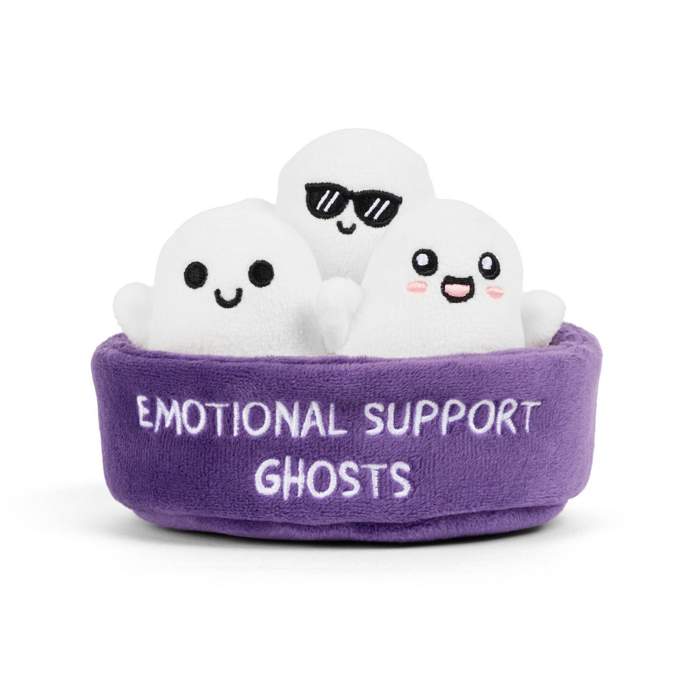 Детские мягкие игрушки What Do You Meme? Emotional Support Minis Ghost — фото 2