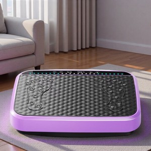 NAYSAYE Vibration Plate Whole Body Exercise Machine for Lymphatic Drainage Shaking Workout Board and Weight Loss, Purple, 20.5"*14.2"*4.5" - 1 of 4
