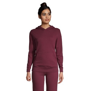 Lands' End Lands' End School Uniform Adult Hooded Pullover Sweatshirt - 1 of 4
