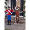 HalloweenCostumes.com Kid's Iced Gingerbread Man Costume - 2 of 4