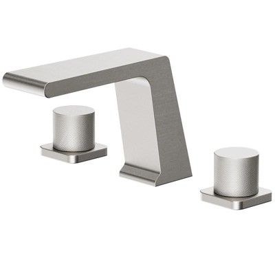 YAWWALK Widespread Double Handles Bathroom Faucet Valve Included