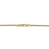 Black Bow Jewelry 1.65mm 10k Yellow Gold Solid Spiga Chain Necklace - 4 of 4