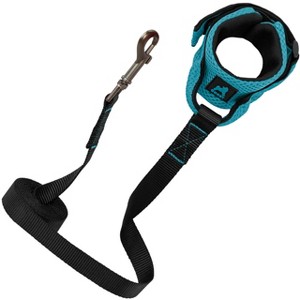 Gooby Soft Mesh Wrist Band Surfer Leash Turquoise, 6 FT - 1 of 1