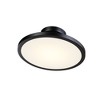 Artcraft Lighting Lucida 1 - Light Flush Mount in  Black - 2 of 4