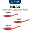 Picca Cookware Milan 3-Piece Marble Non-Stick Frying Pan Set – 8”, 9.5”, 11” Skillets with Heat-Resistant Handles - 2 of 3