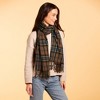 Design Imports Taylor Plaid Scarf - Brown - 3 of 4