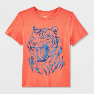 Kids' Adaptive Short Sleeve Graphic T-Shirt - Cat & Jack™ - 1 of 3