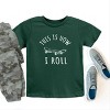 The Juniper Shop This Is How I Roll Youth Short Sleeve Tee - M - Forest - 4 of 4