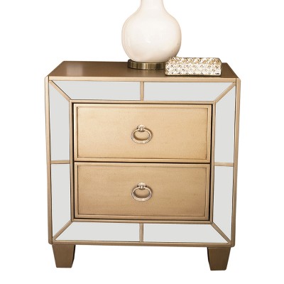 mirrored nightstands target