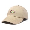Dalix Robot Embroidered Glow in the Dark Retro Dad Hat Cotton Baseball Cap Adjustable Mens - 4 of 4