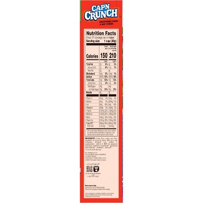 Cap&#39;n Crunch Original Family Size Cereal - 22.1oz