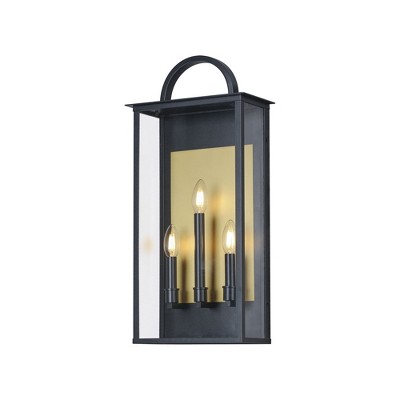 Maxim Lighting Manchester 3 - Light Wall Light in  Black