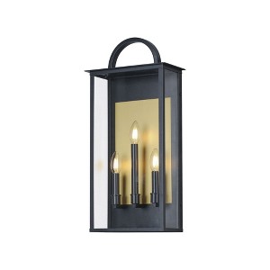 Maxim Lighting Manchester 3 - Light Wall Light in  Black - 1 of 1