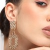 SOHI Women's California Gold Party Stone Drop Earring - 4 of 4