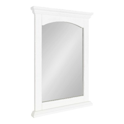 20" x 29" Helcomb Wood Framed Decorative Wall Mirror - Kate & Laurel All Things Decor