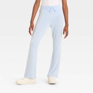Girls' Modal French Terry Flare Pants - All In Motion™ - 1 of 3