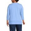 Lands' End Women's 3/4 Sleeve Cotton Supima Tunic - 2 of 3