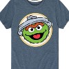 Boys' - Sesame Street - Oscar Badge Short Sleeve Graphic T-Shirt - 2 of 4