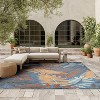 Nourison Aloha Floral Leaf Flatweave Indoor/Outdoor Area Rug - 3 of 4