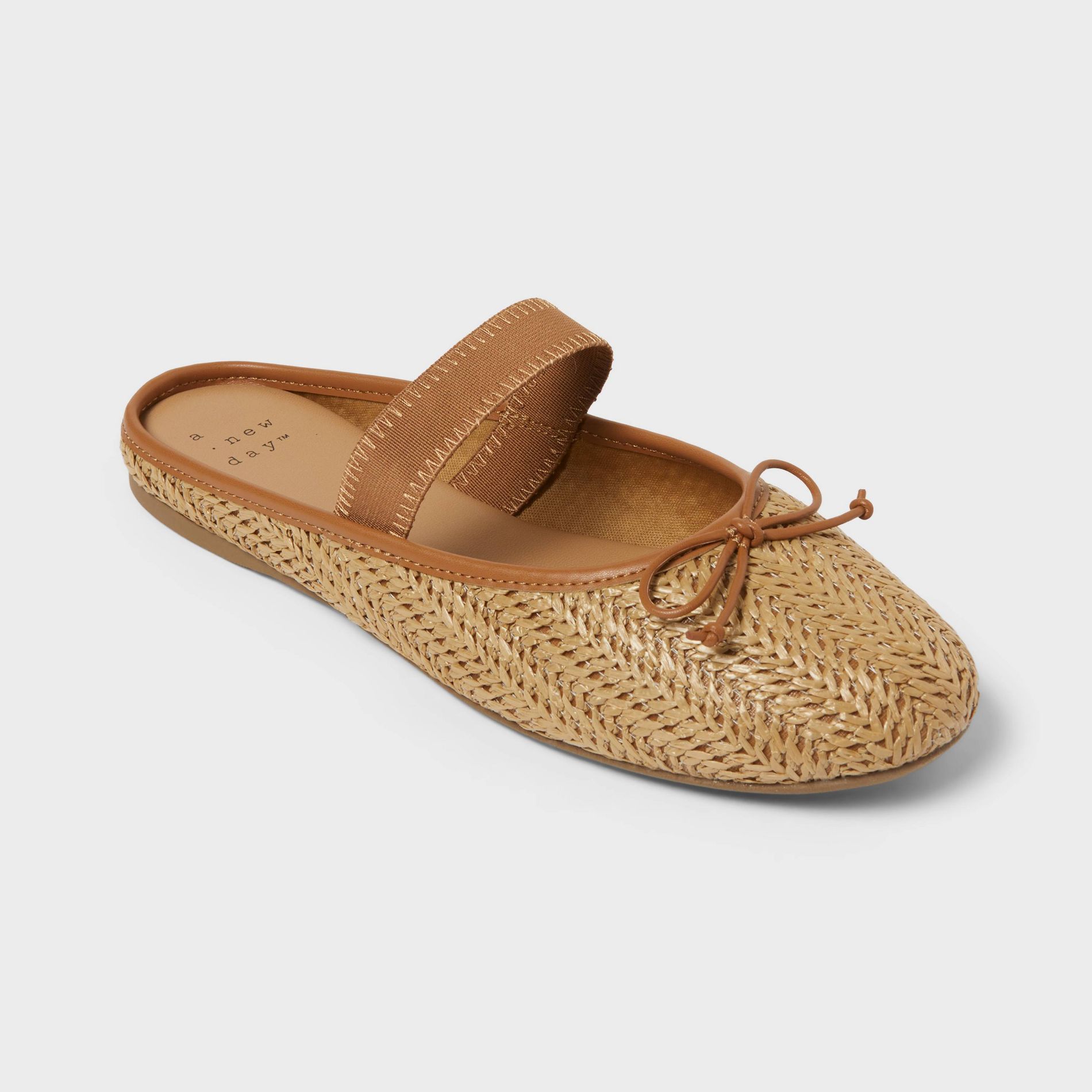 Women’s Ida Flats with Memory Foam Insole - A New Day™ Natural