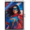 Trends International Marvel Ms. Marvel - Graffiti Framed Wall Poster Prints - 3 of 4