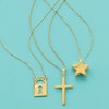 Ross-Simons 14kt Yellow Gold Cross Pendant Necklace - 2 of 4
