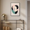 Art Remedy Cubist Style Jade Ring Contemporary Shapes Abstract Wall Art Framed - 2 of 4