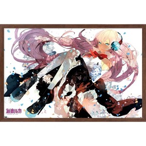 Trends International Hatsune Miku - Megurine Luka Framed Wall Poster Prints - 1 of 4