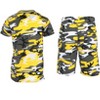 Galaxy By Harvic Men's Slim Fit  2-Piece Camo Short Sleeve Tee  And Shorts Set - 2 of 4