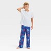 Boys' Spider-Man Pajama Pants - Blue - image 3 of 3