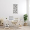 Stupell Industries Boho Fractal Pattern Study, 13" x 30" - 2 of 4