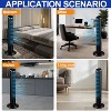 Musment Tower Fan, 40" Standing Floor Fans with Remote, 3-Speed, 15H Timer, LED Display, Oscillating Portable Tower Fans for Home, Bedroom & Office - 3 of 4