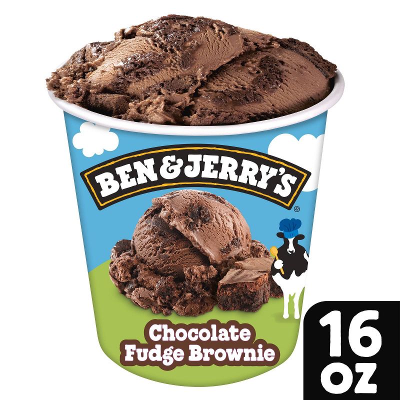 Ben & Jerry's Ice Cream Chocolate Fudge Brownie - 16oz, 1 of 11