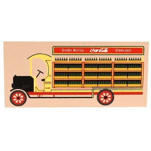 Cats Meow 2.0 Inch 1929 Coca Cola Delivery Truck Vintage Coke Village Accessories - 1 of 2