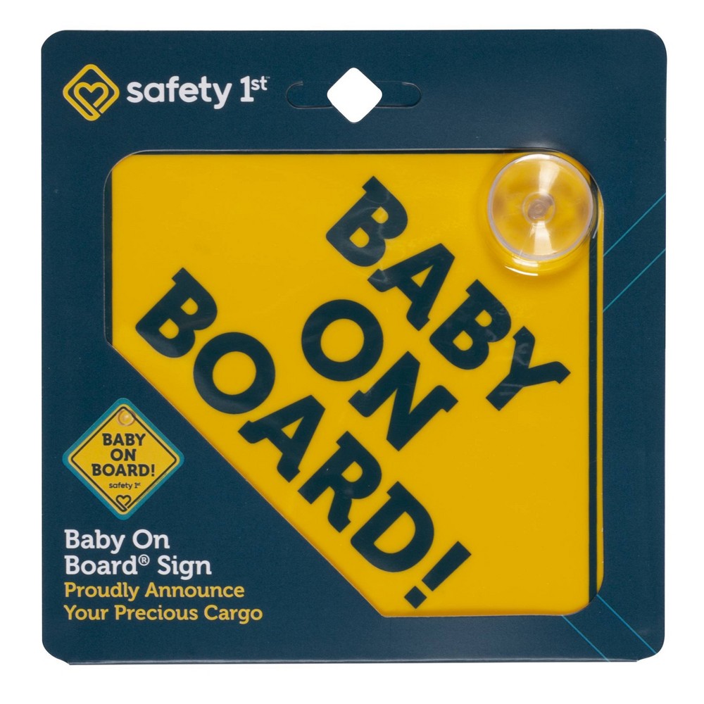 Photos - Car Seat Accessory Safety 1st Baby on Board Sign 