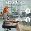 BestMassage Office Chair Mesh Computer Chair Task Chair with Lumbar Support & 360° Swivel Home Office Swivel Chair Modern Desk Chair - 3 of 4