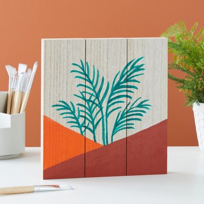 Unfinished MDF Wood Blocks for DIY Crafts, 3x10 Inch, 4 Pack