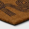 1'4"x2'4" 'Hello' Coir Doormat Blue - Room Essentials™ - 3 of 4