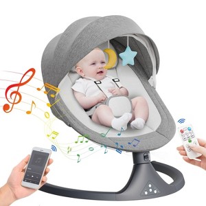 TUMAJUP Baby Swing for Infants with Bluetooth - 1 of 4