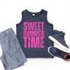 The Juniper Shop Sweet Summer Time Block Distressed Youth Tank Top - 3 of 4