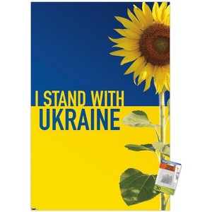 Trends International I Stand With Ukraine Unframed Wall Poster Prints - 1 of 4
