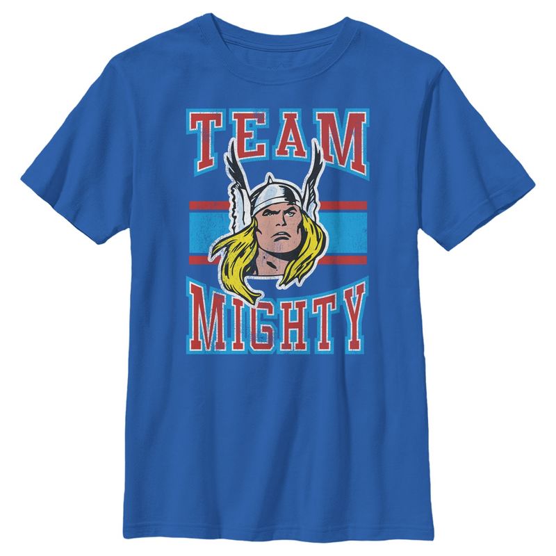 Boy's Marvel Thor Team Mighty T-Shirt, 1 of 5